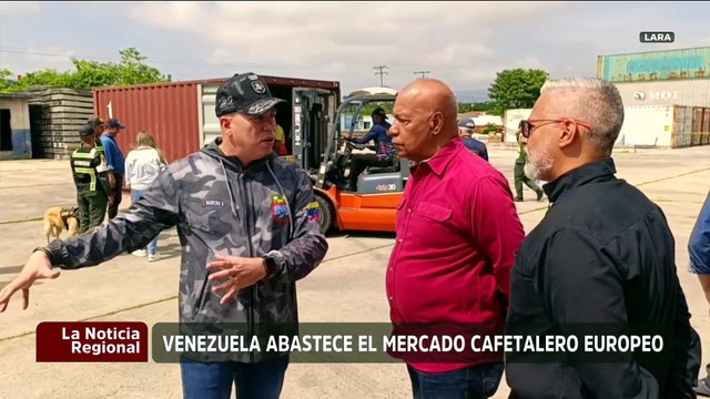 Lara exporta a Italia más de 19 toneladas de café verde