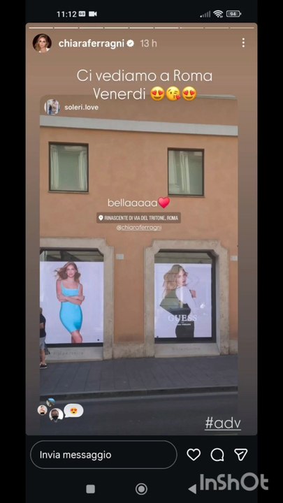 Chiara Ferragni story of day