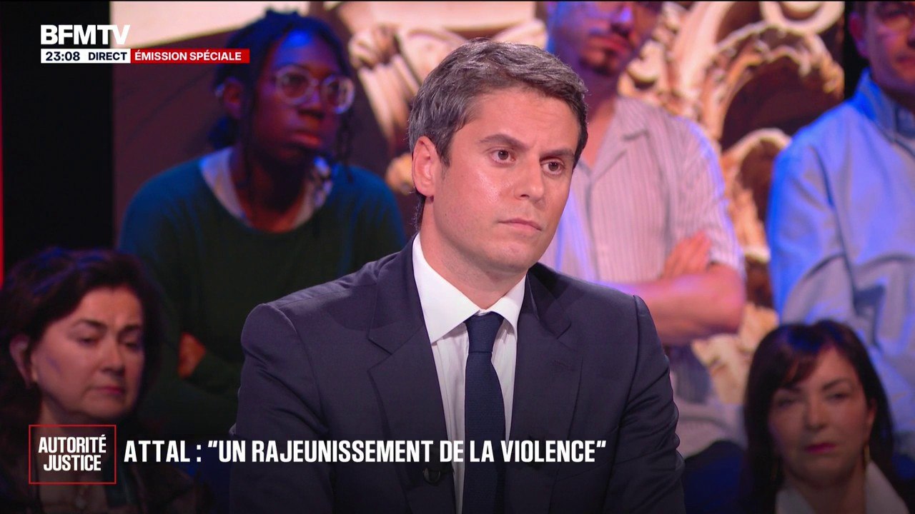 "Je suis favorable à ce que la justice puisse rendre des comptes, affirme Gabriel Attal, candidat à l'élection présidentielle