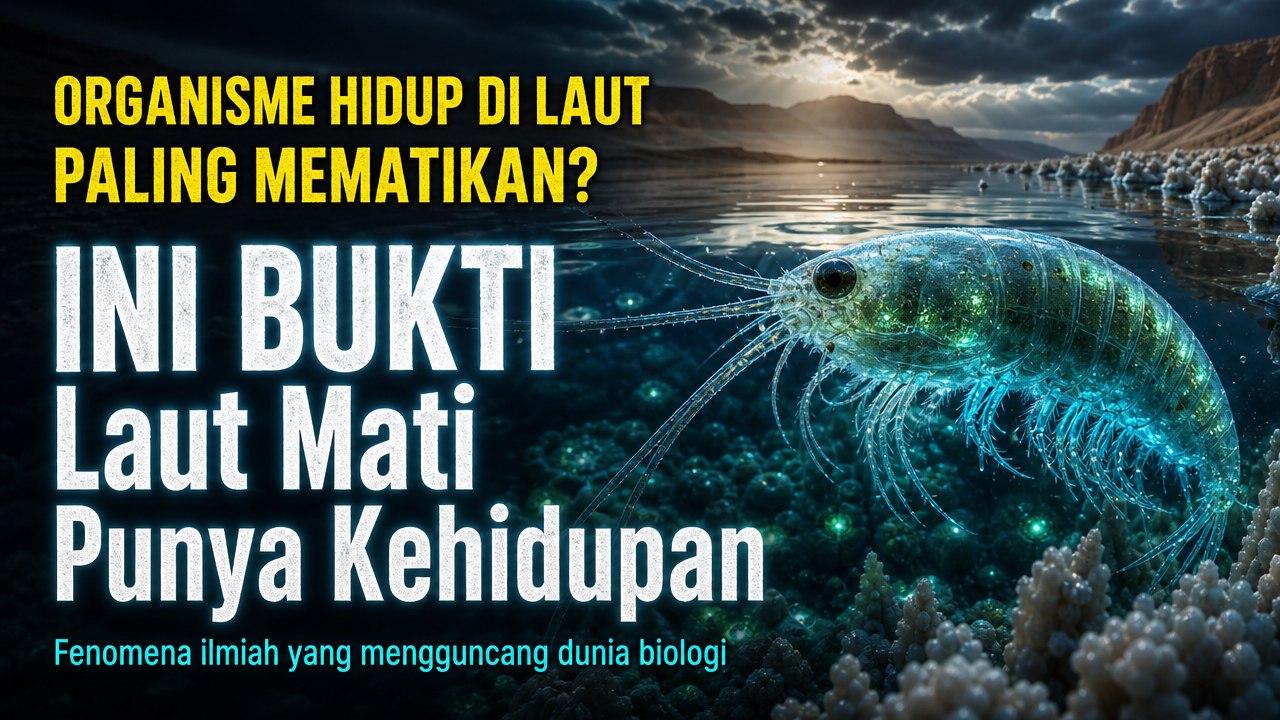 Ada Kehidupan Aneh di Laut Mati yang Seharusnya Tidak Mungkin Hidup