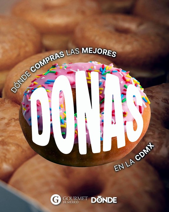 Las mejores donas de la CDMX
