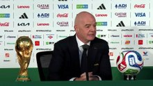 Gianni Infantino y su reconocimiento a Enrique Macaya Márquez