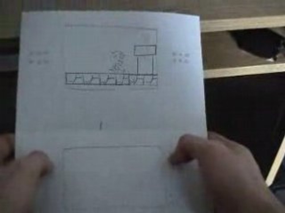 Nintendo DS en papier VRAI !!!! Sa marche ^^