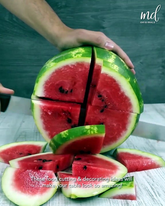 Make your table look amazing with these food cutting hacks!🍴