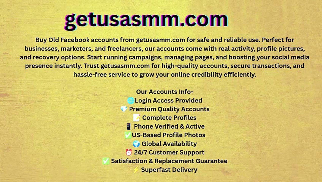 How & Where to Buy Aged Facebook Accounts ...