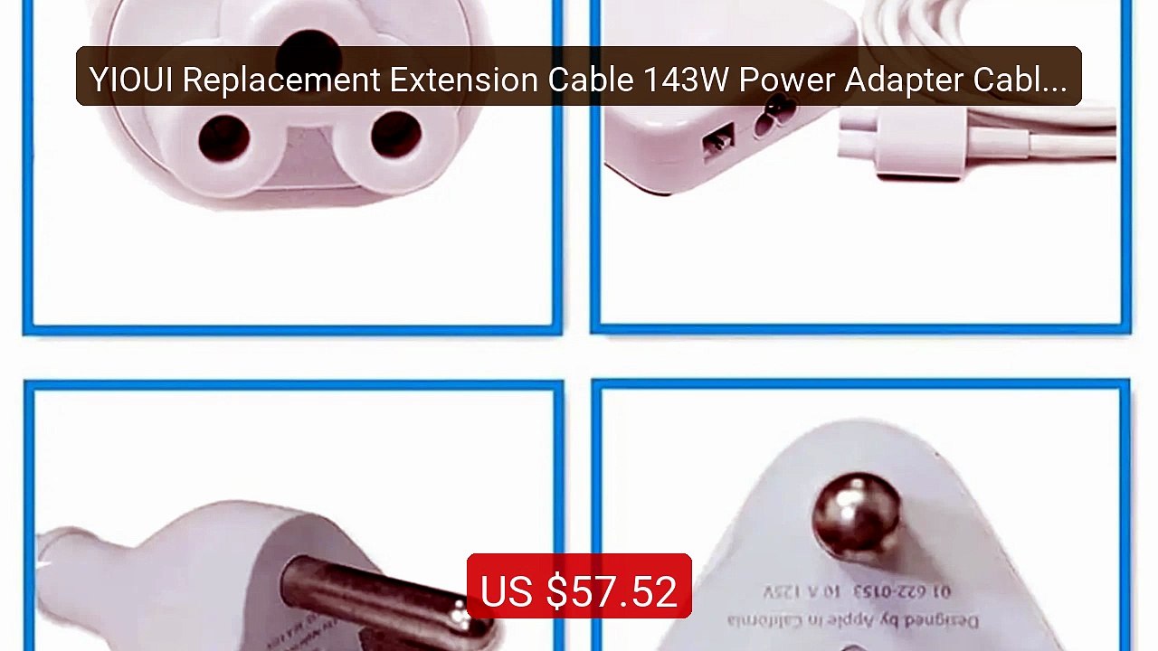 YIOUI Replacement Extension Cable 143W Power Adapter Cable for Appl... -- Top Rated 2026 | Buy Now!
