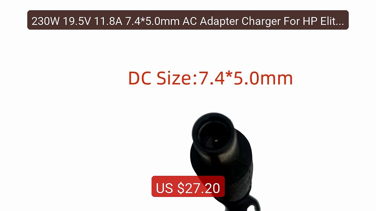 230W 19.5V 11.8A 7.4*5.0mm AC Adapter Charger For HP EliteBook 874... -- Best Deal 2026 | Shop Now!