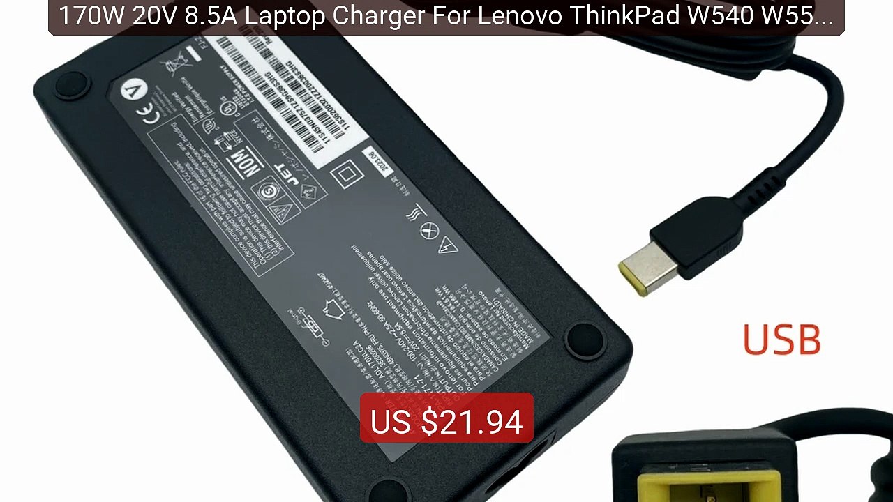 170W 20V 8.5A Laptop Charger For Lenovo ThinkPad W540 W550s P50 P70... -- Top Rated 2026 | Buy Now!