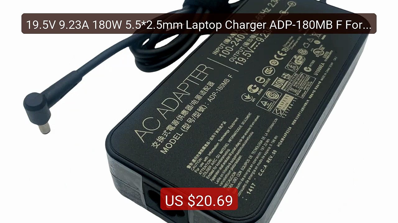 19.5V 9.23A 180W 5.5*2.5mm Laptop Charger ADP-180MB F For Asus ROG ... -- Top Rated 2026 | Buy Now!