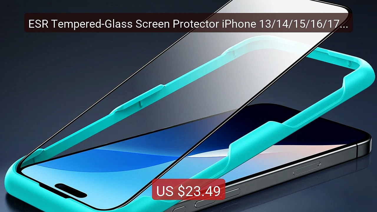 ESR Tempered-Glass Screen Protector iPhone 13/14/15/16/17 P... -- Top Pick 2026 | Unbeatable Price!