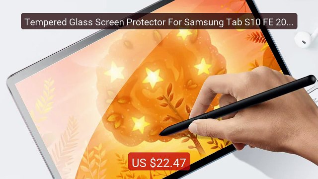 Tempered Glass Screen Protector For Samsung Tab S10 FE 2025 S9 FE ... Best Deal 2026 | Shop Now!