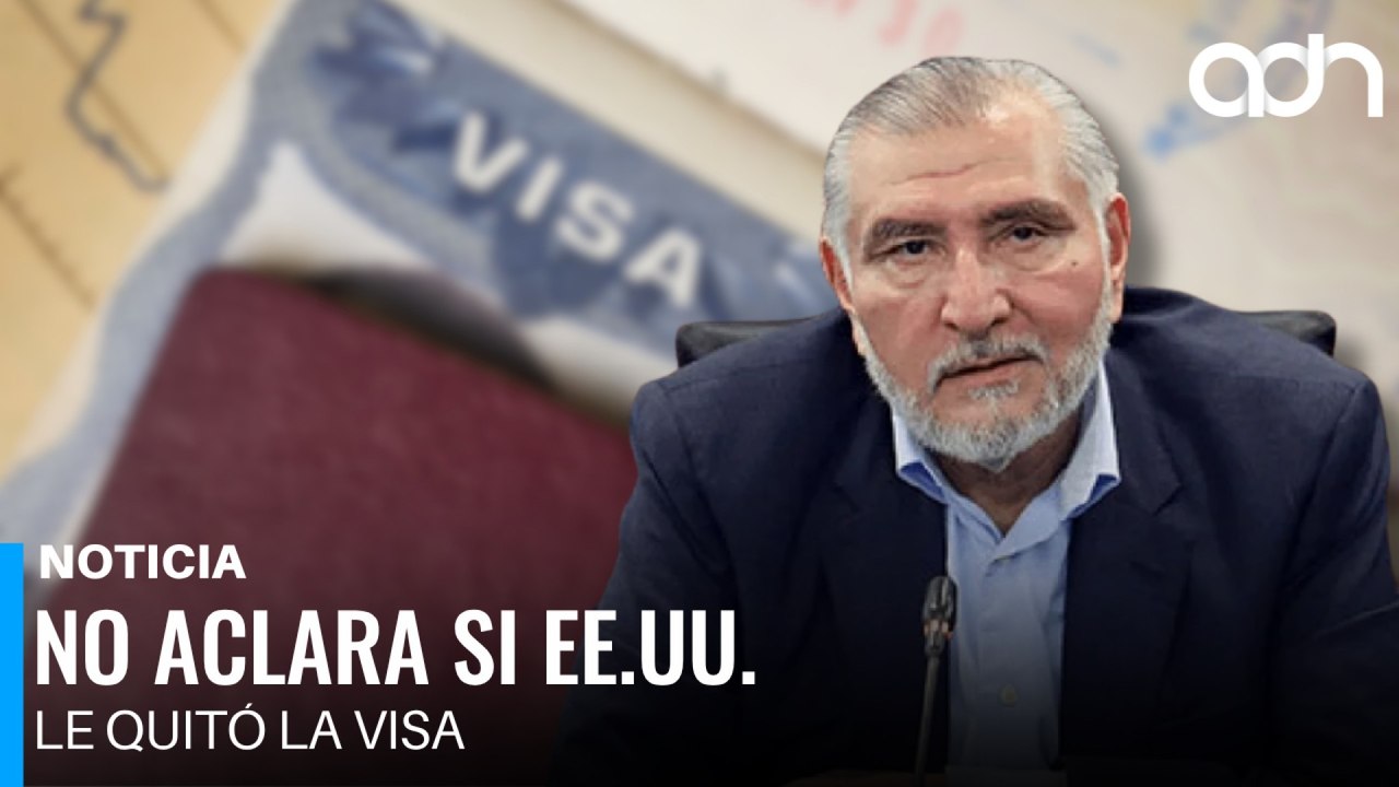 ¿Problemas con EE.UU.? Adán Augusto esquiva preguntas sobre su visa