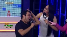 Allan Redes se desgreña a Regina en pleno programa