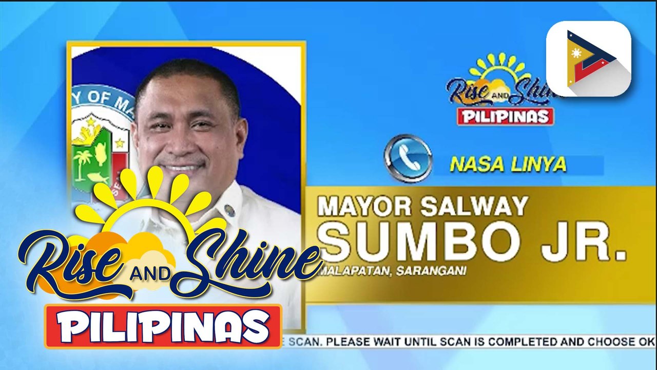 Panayam kay Malapatan, Sarangani Mayor Salway Sumbo Jr. para alamin ang sitwasyon sa munisipalidad na isa sa matinding napinsala ng magnitude 7.8 na #lindol sa Mindanao