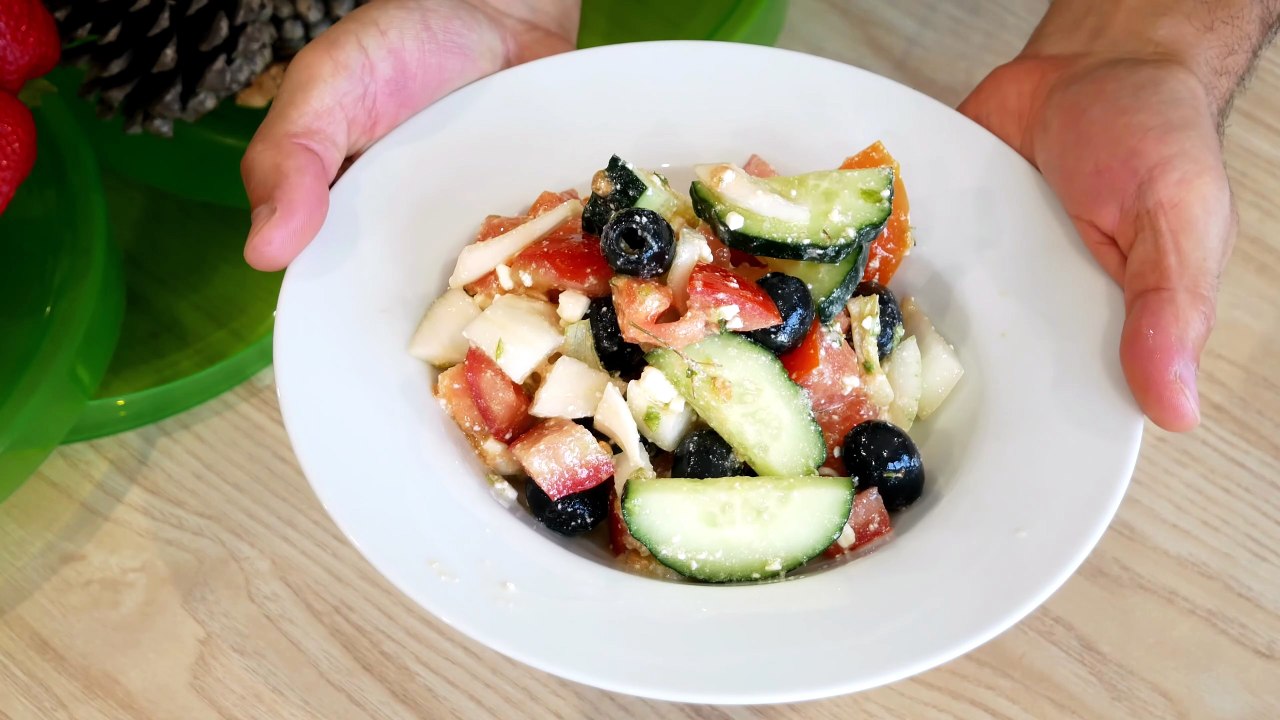 La ENSALADA más FÁCIL y SABROSA del verano (lista en minutos)