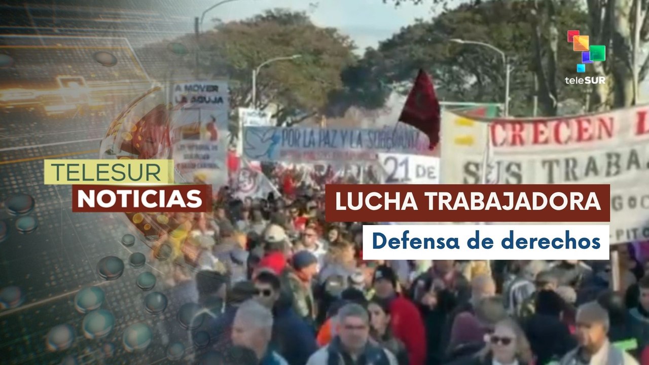 La CUT uruguaya continúa movilizada por la defensa laboral