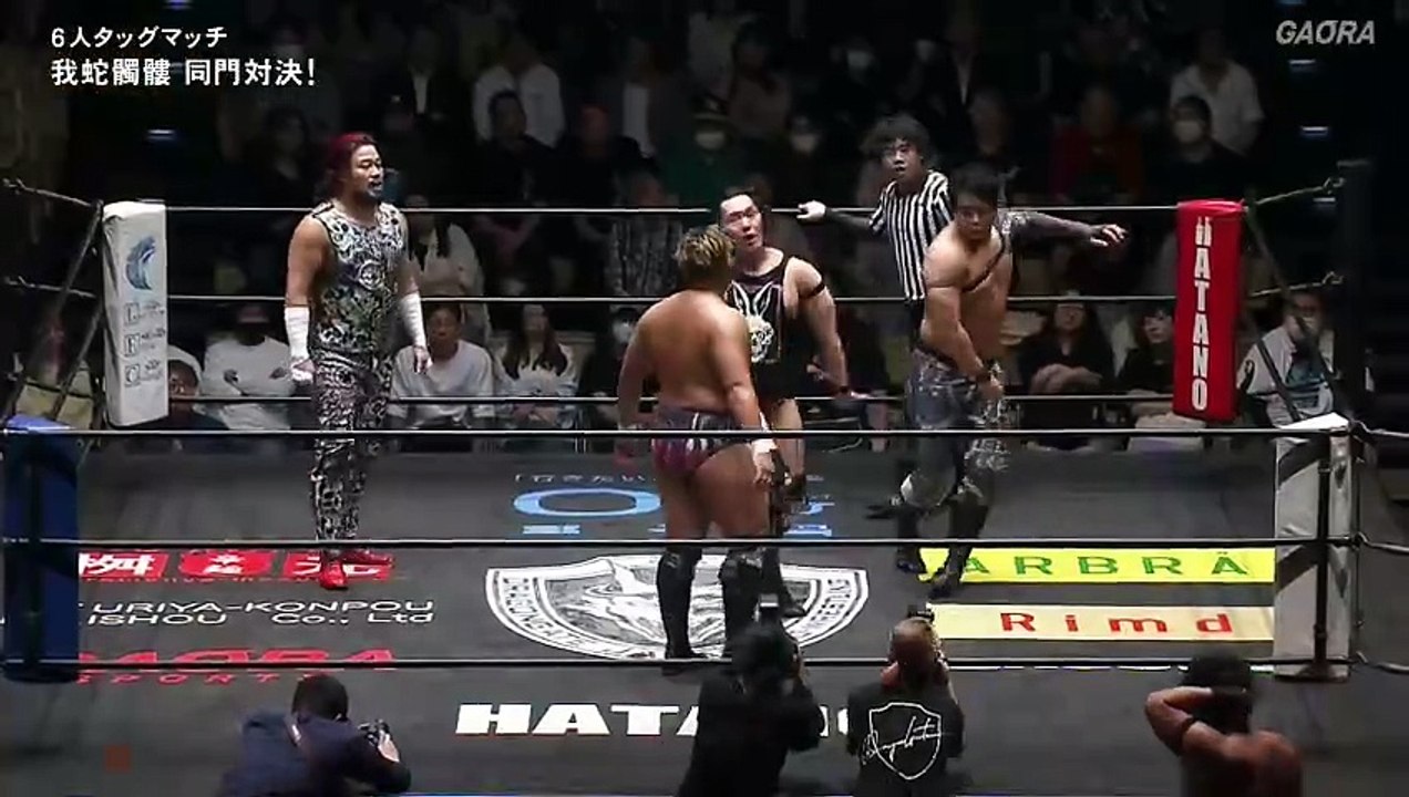 Madoka Kikuta, Kota Minoura, Jason Lee vs. KAI, ISHIN, Yoshiki Kato (DRAGONGATE 2026.06.05)