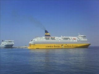 Depart du Mega Smeralda de Bastia