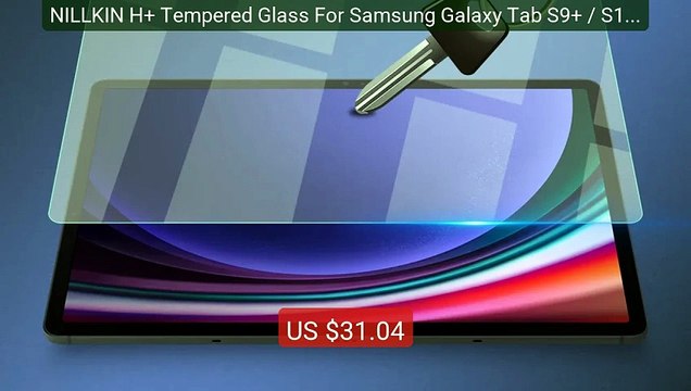 NILLKIN H+ Tempered Glass For Samsung Galaxy Tab S9+ / S10 + ... Amazing Value 2026 | Must Have!