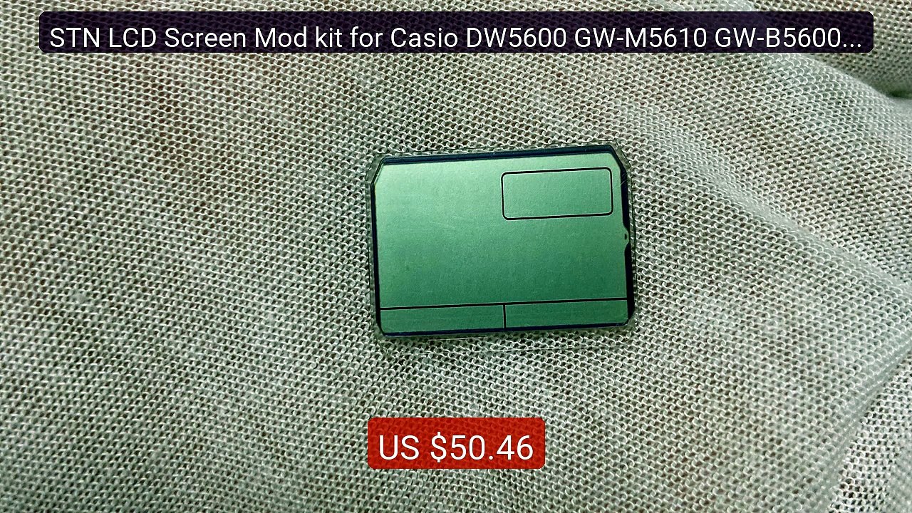 STN LCD Screen Mod kit for Casio DW5600 GW-M5610 GW-B5600 GWM-... -- Hot Deal 2026 | Limited Offer!
