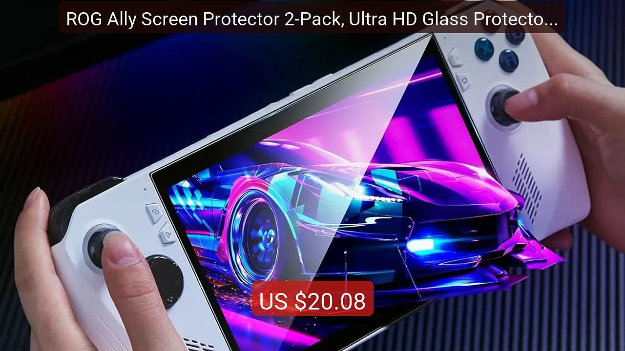 ROG Ally Screen Protector 2-Pack, Ultra HD Glass Protector ... -- Top Pick 2026 | Unbeatable Price!