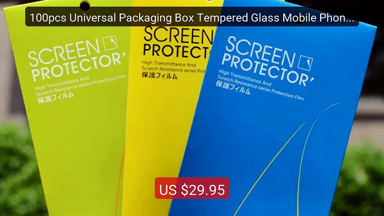 100pcs Universal Packaging Box Tempered Glass Mobile Phone Screen ... -- Best Deal 2026 | Shop Now!