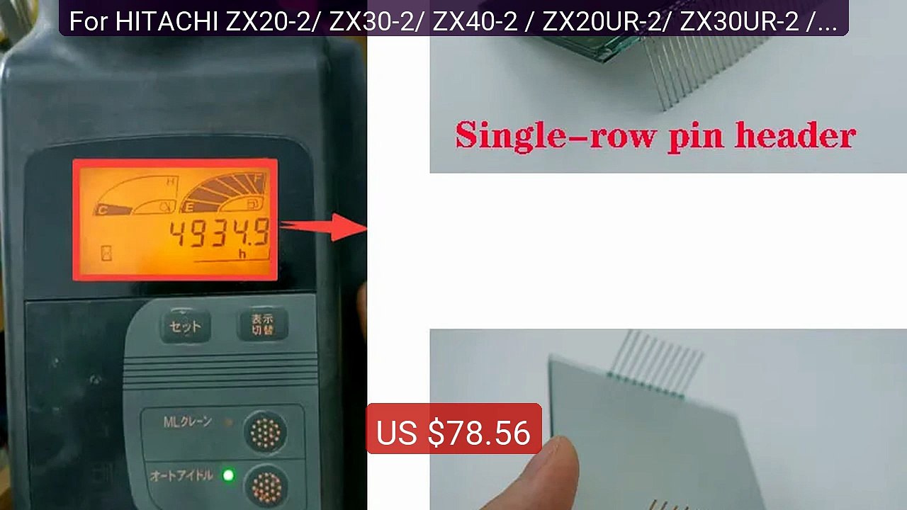 For HITACHI ZX20-2/ ZX30-2/ ZX40-2 / ZX20UR-2/ ZX30UR-2 / Z... -- Top Pick 2026 | Unbeatable Price!