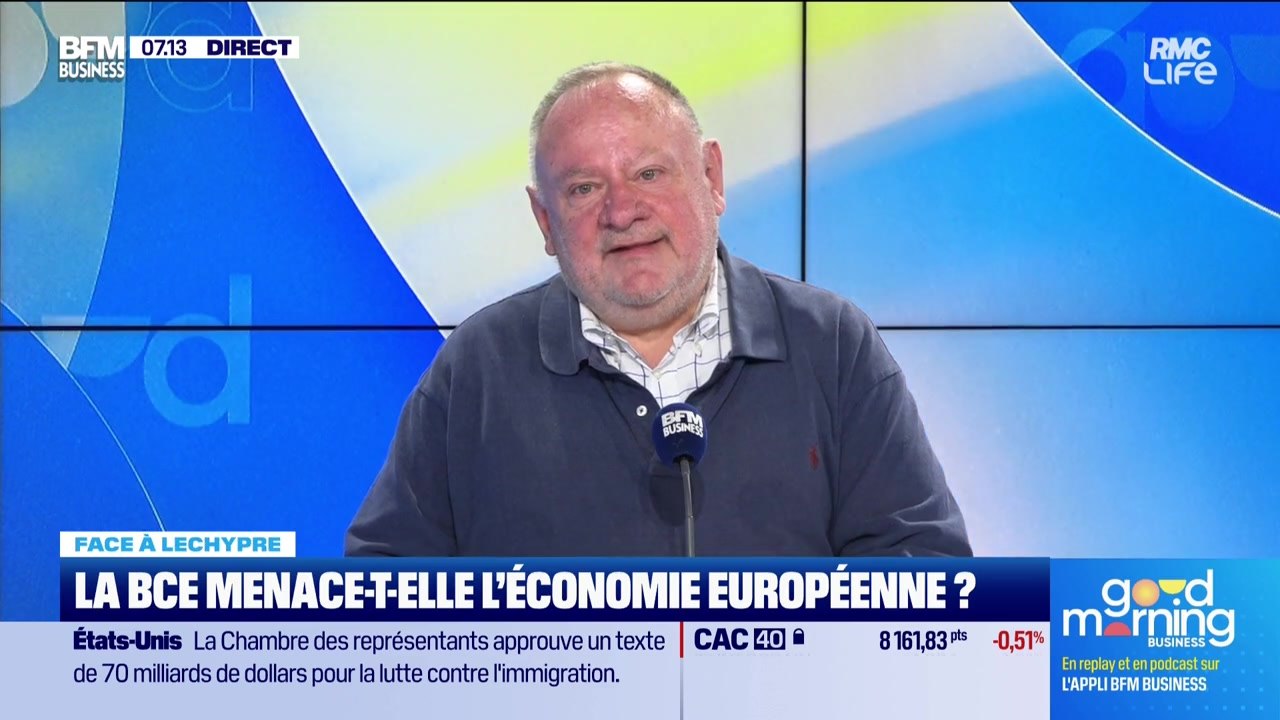 Emmanuel Lechypre face à Jean-Marc Daniel : La BCE menace-t-elle l'économie européenne ? - 11/06