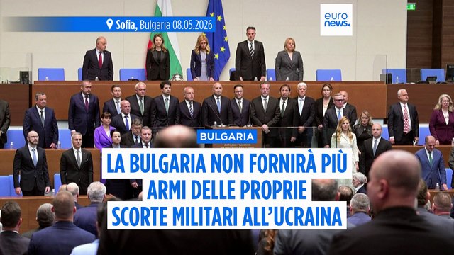 Bulgaria, il premier: stop alle forniture di armi all'Ucraina, abbiamo dato abbastanza