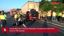 Kuzey Marmara Otoyolu'nda feci kaza: 1'i bebek 3 kişi hayatını kaybetti