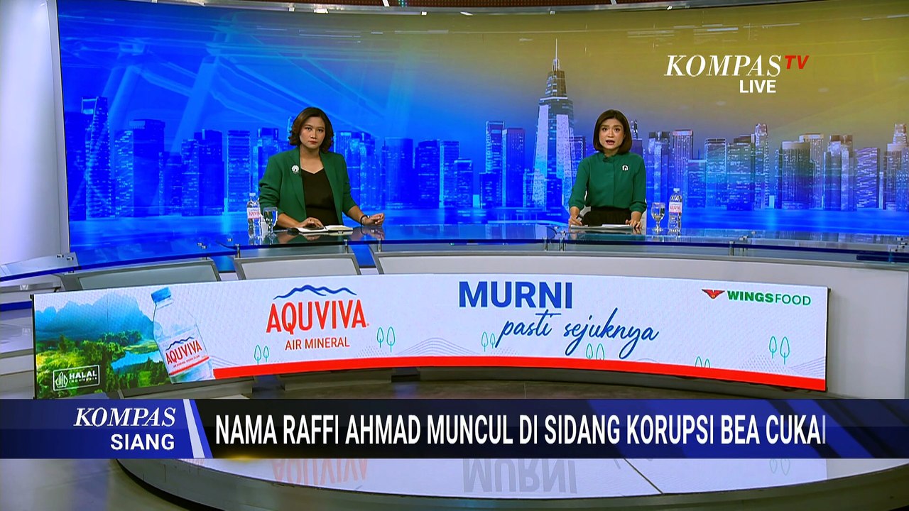 KPK Membenarkan Nama Raffi Ahmad Ada di Sidang Korupsi Bea Cukai | KOMPAS SIANG