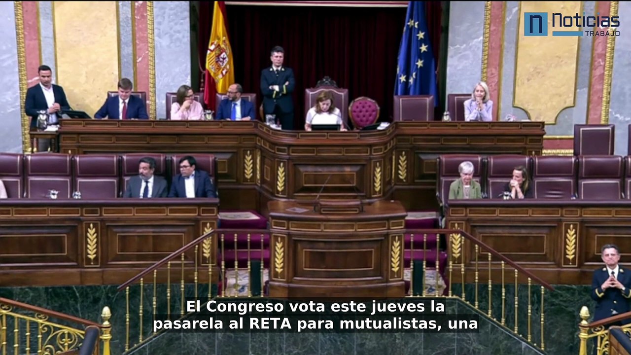 El Congreso vota la pasarela al RETA para mutualistas