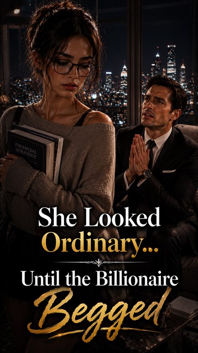 She Looked Ordinary... Until the Billionaire Begged