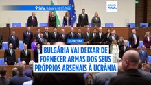 Bulgária: primeiro-ministro anuncia fim do envio de armas para a Ucrânia