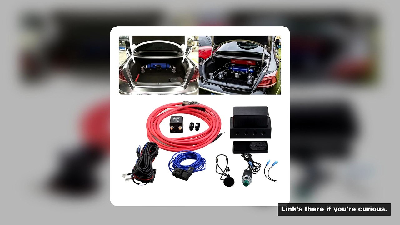 Universal LCD Bluetooth-compatible 5 memory Edition Control Unit Air Ride Suspension kit Pneumatic/A