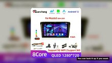 Core Android 13 Carplay for Mazda 3 2004 2005 2006 2007 2008 2009 Car Radio with BOSE Multimedia Pla