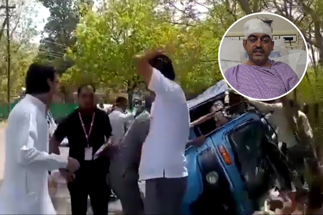 सड़क हादसे का शिकार हुए विधायक विपिन जैन, अस्पताल से वीडियो जारी कर बताया सेहत का हाल