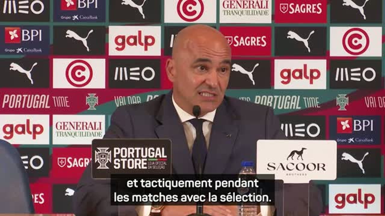 Portugal - Roberto Martínez détaille la gestion physique de ses stars avant le Mondial