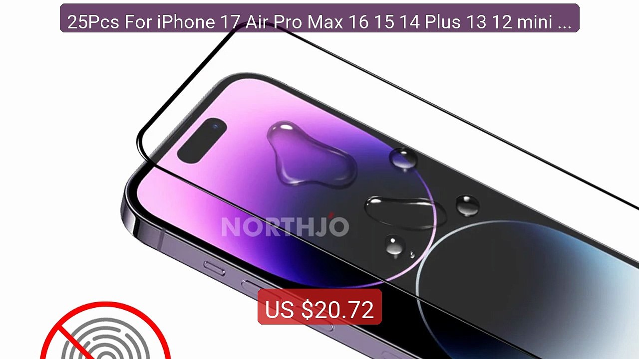 25Pcs For iPhone 17 Air Pro Max 16 15 14 Plus 13 12 mini 11 X... -- Amazing Value 2026 | Must Have!