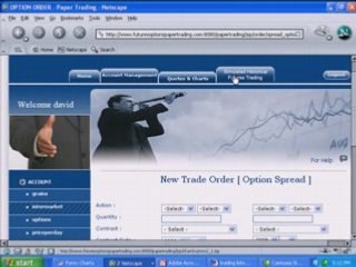 Futures Options Paper Trading