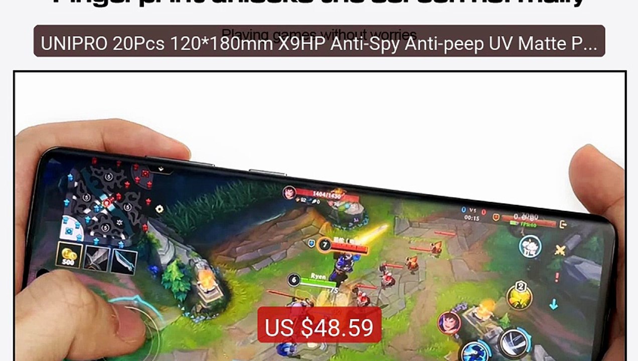 UNIPRO 20Pcs 120*180mm X9HP Anti-Spy Anti-peep UV Matte Pri... -- Top Pick 2026 | Unbeatable Price!