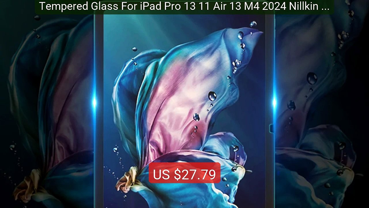Tempered Glass For iPad Pro 13 11 Air 13 M4 2024 Nillkin HD Sc... -- Best Buy 2026 | Great Quality!
