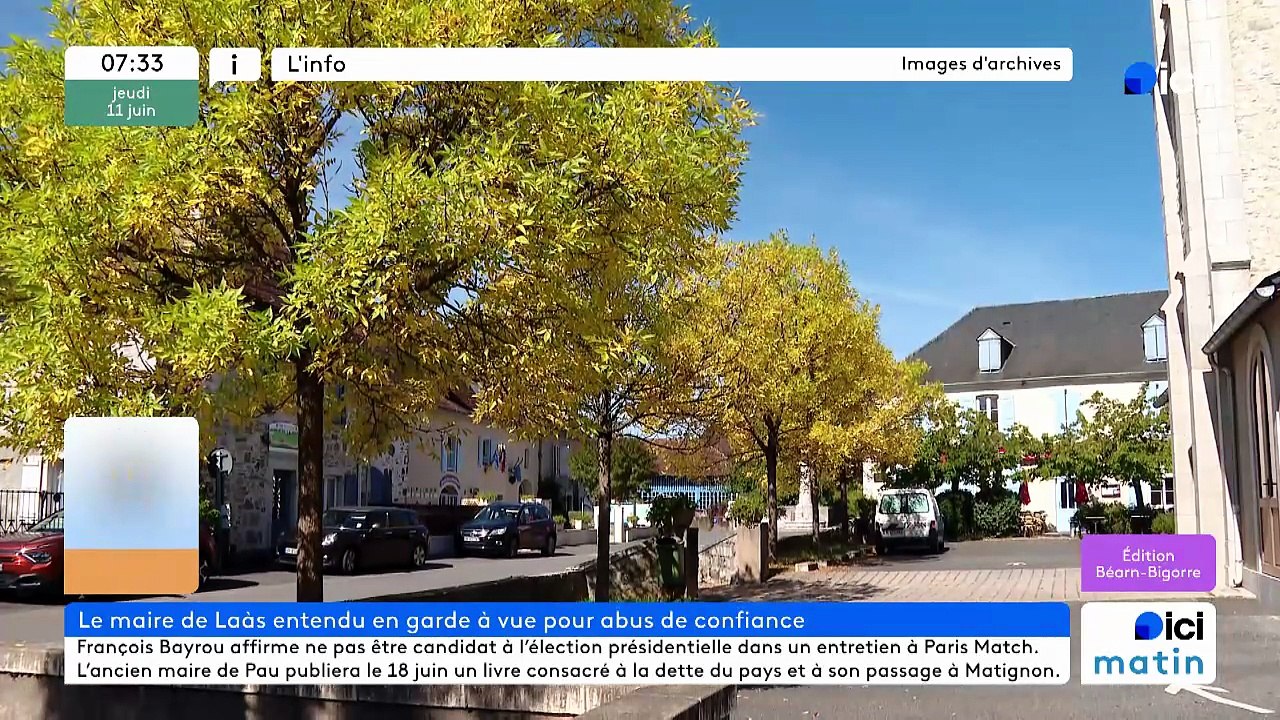 11/06/2026 - ici matin par ici Béarn Bigorre en vidéo