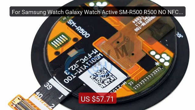 For Samsung Watch Galaxy Watch Active SM-R500 R500 NO NFC LCD... Hot Deal 2026 | Limited Offer!