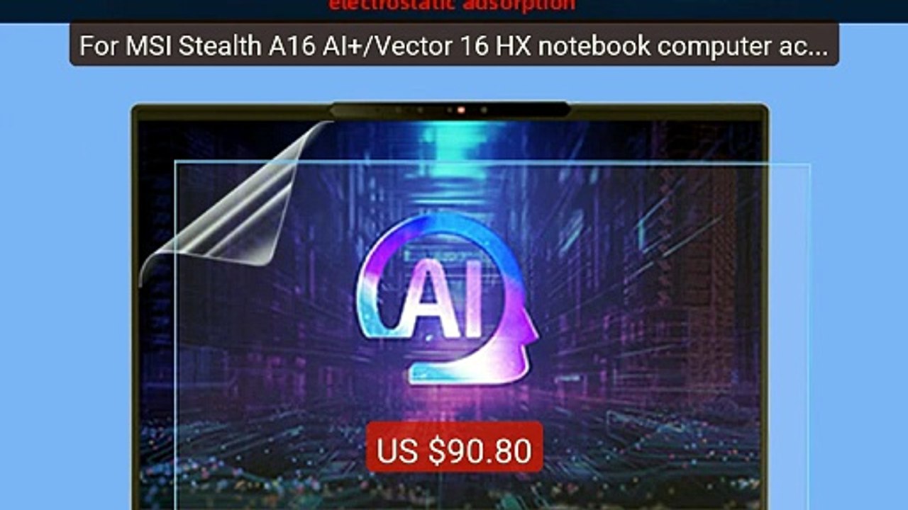 For MSI Stealth A16 AI+/Vector 16 HX notebook computer acce... -- Top Pick 2026 | Unbeatable Price!