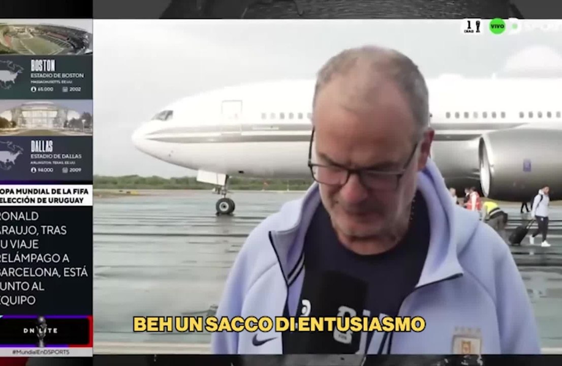 Mondiale, Bielsa e l'intervista assurda: risponde a sei domande in 38 secondi