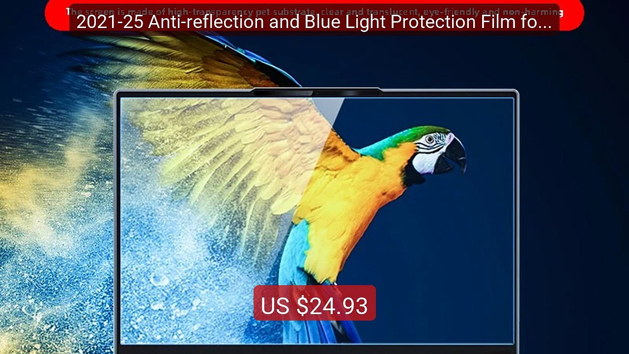 2021-25 Anti-reflection and Blue Light Protection Film for App... -- Hot Deal 2026 | Limited Offer!