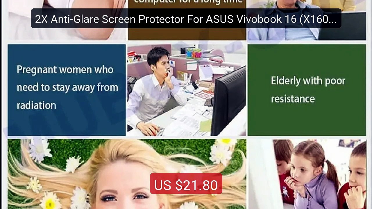 2X Anti-Glare Screen Protector For ASUS Vivobook 16 (X1605) X1... -- Best Buy 2026 | Great Quality!