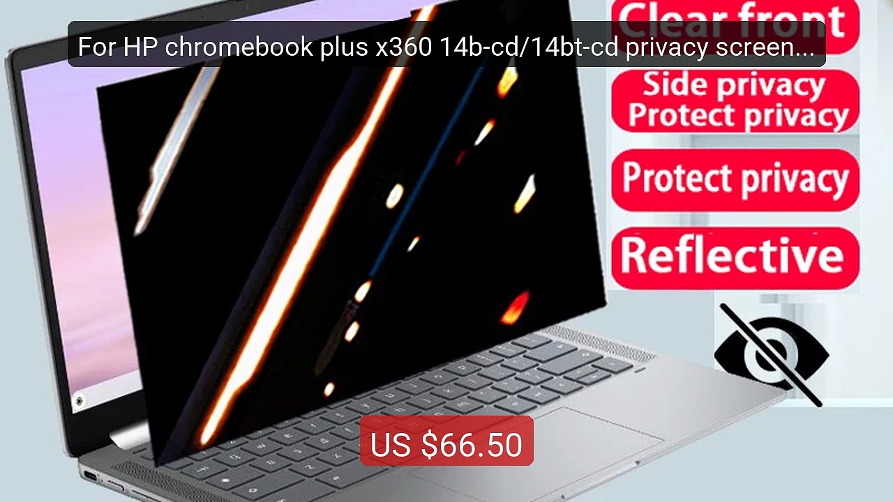 For HP chromebook plus x360 14b-cd/14bt-cd privacy screen film... -- Best Buy 2026 | Great Quality!