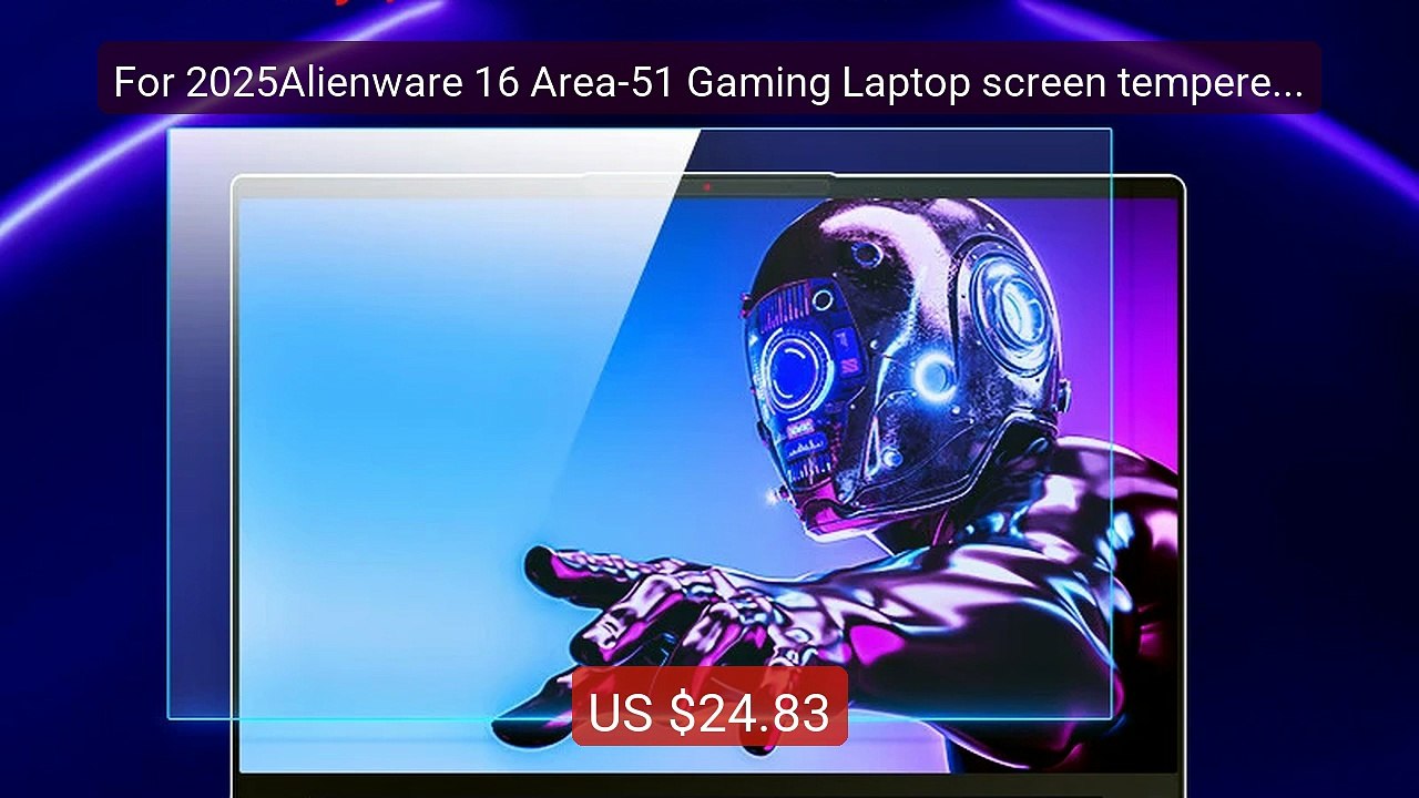 For 2025Alienware 16 Area-51 Gaming Laptop screen tempered film 16... -- Best Deal 2026 | Shop Now!